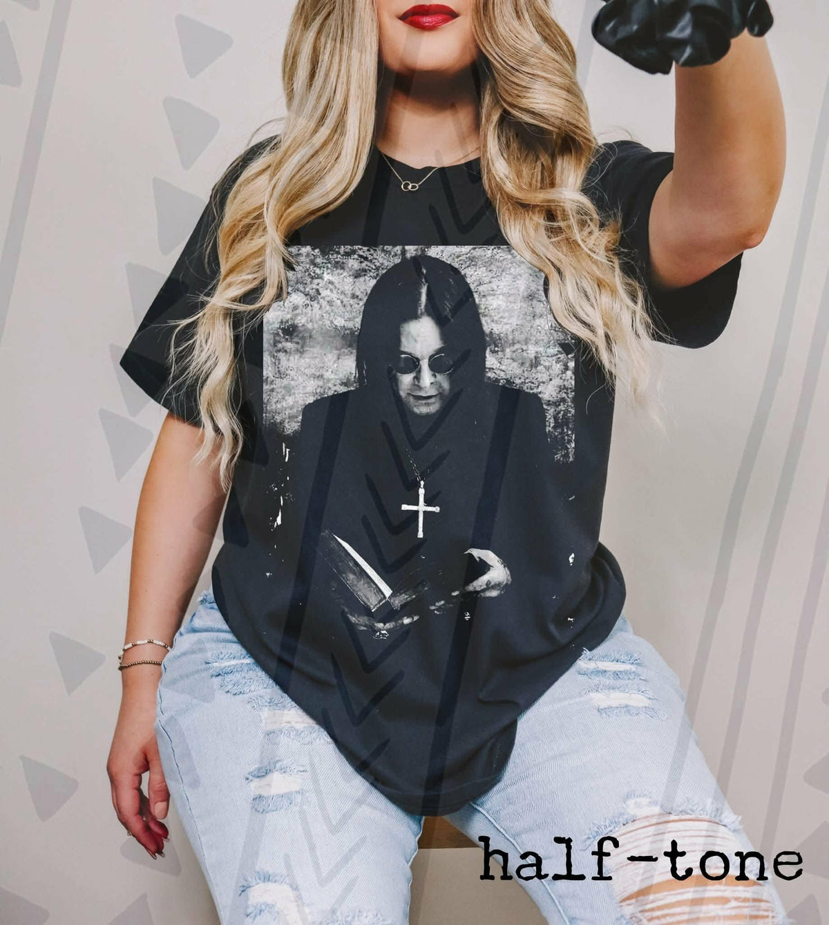 Halftone OO (Tgg) DTF Transfer