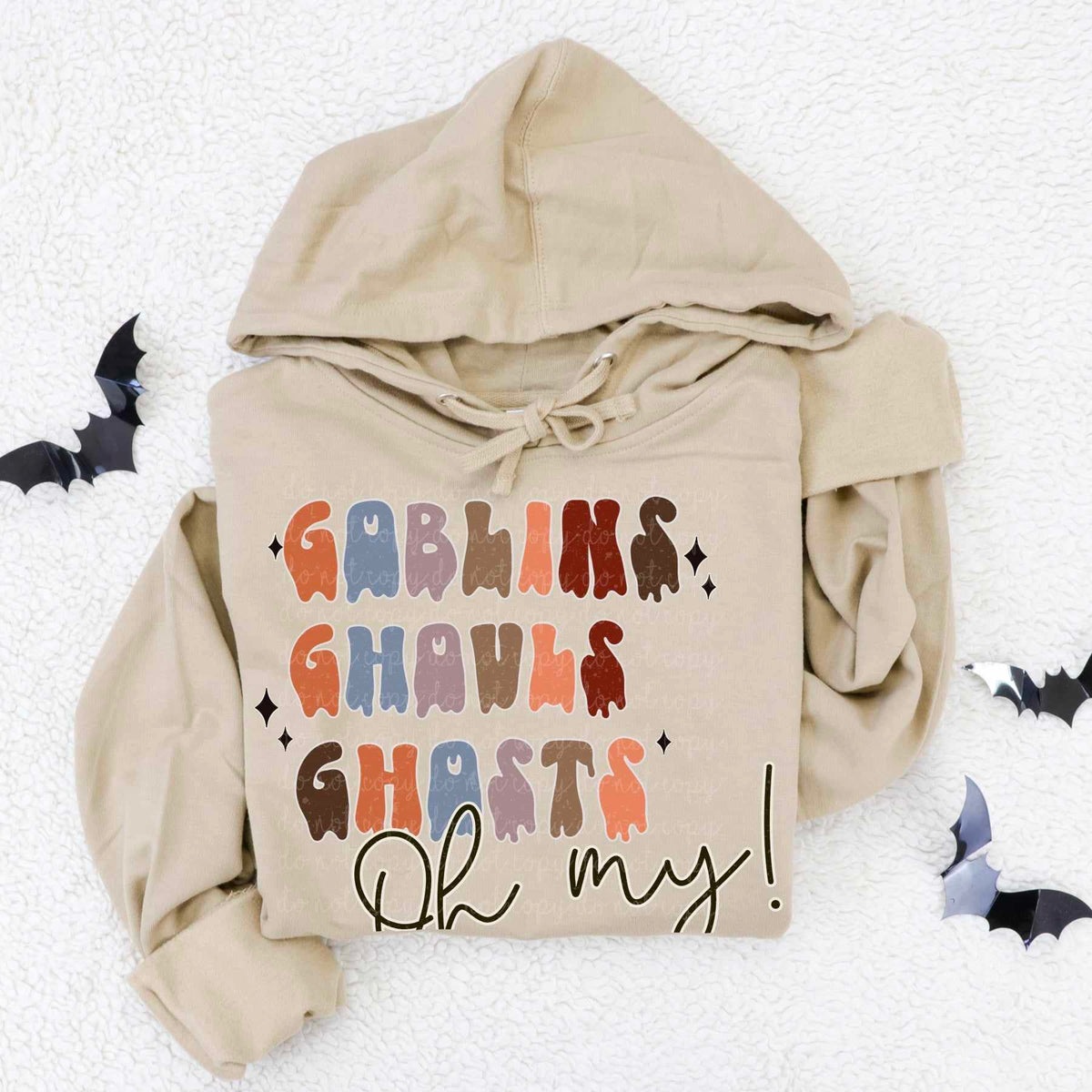 Goblins ghouls ghosts oh my (MMD) 52651 DTF transfer