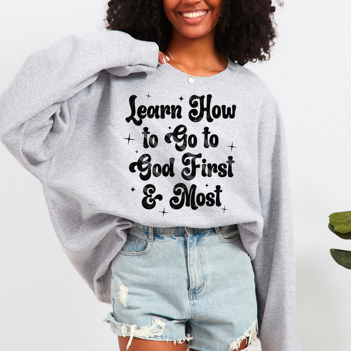 Learn How To Go To God First BLACK (scarlow) 114326 DTF transfer