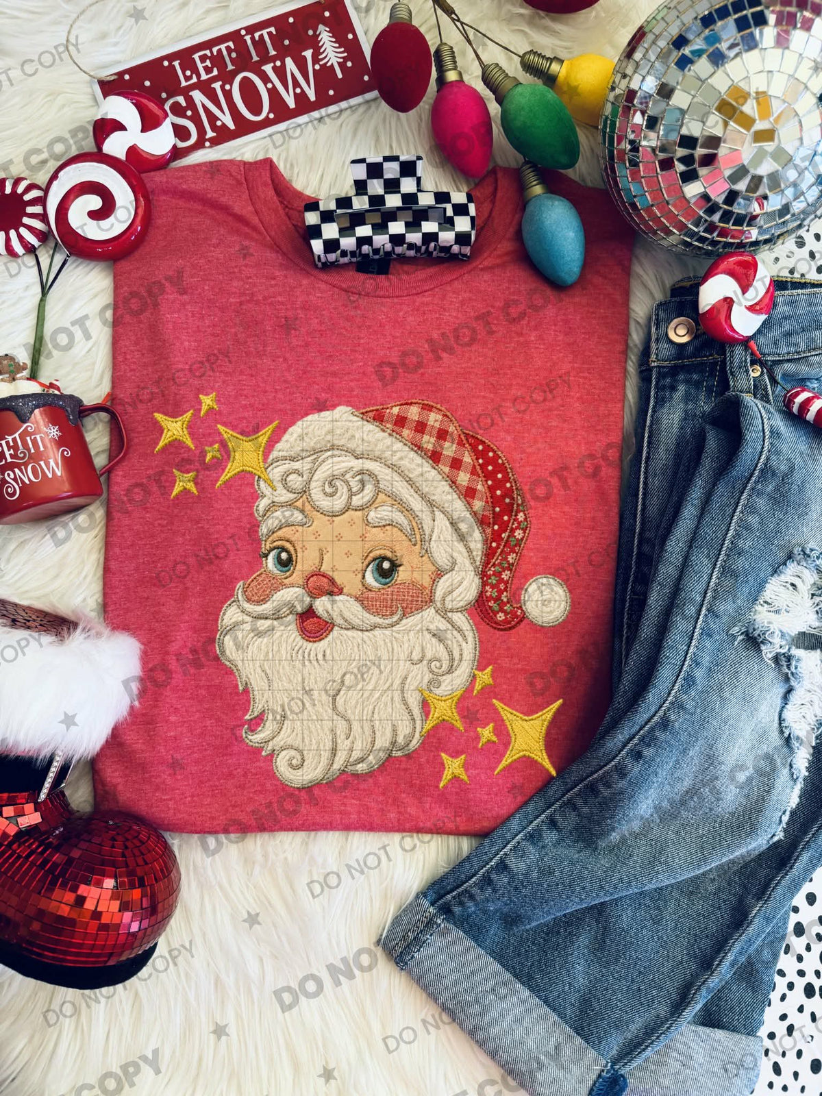 Whimsical Santa Tuesday Deal DTF