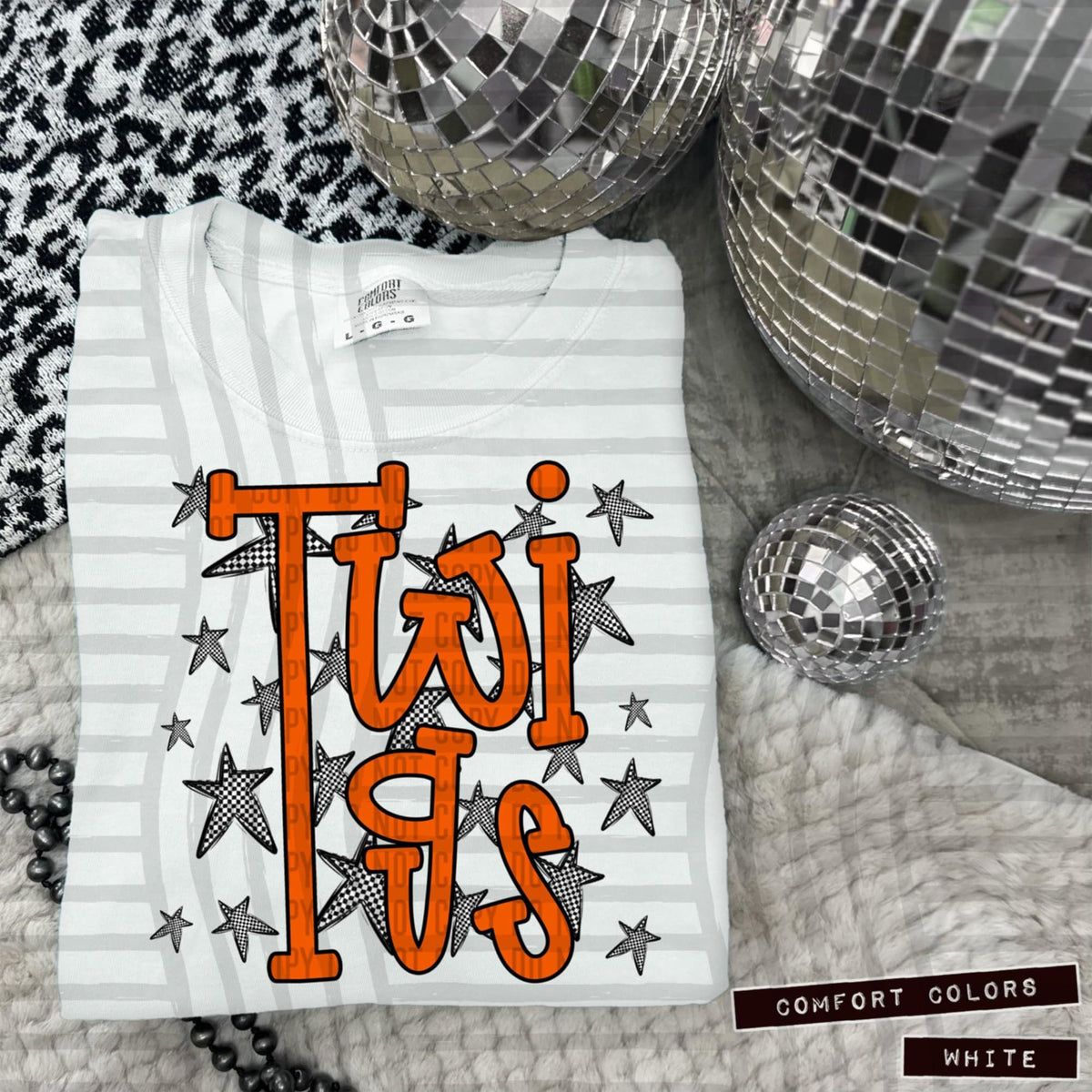 Orange Staggered Mascots (Caplinger)