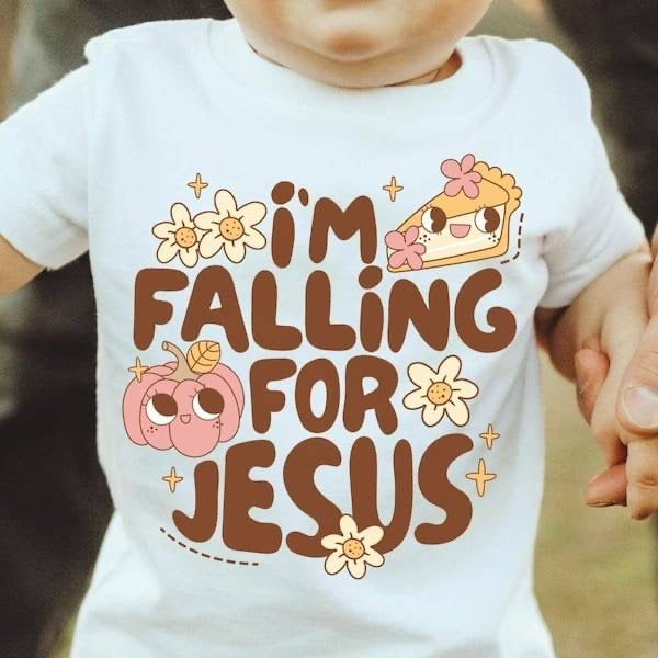 I’m falling for Jesus pie and pumpkin (KARTA) 62938 DTF transfer