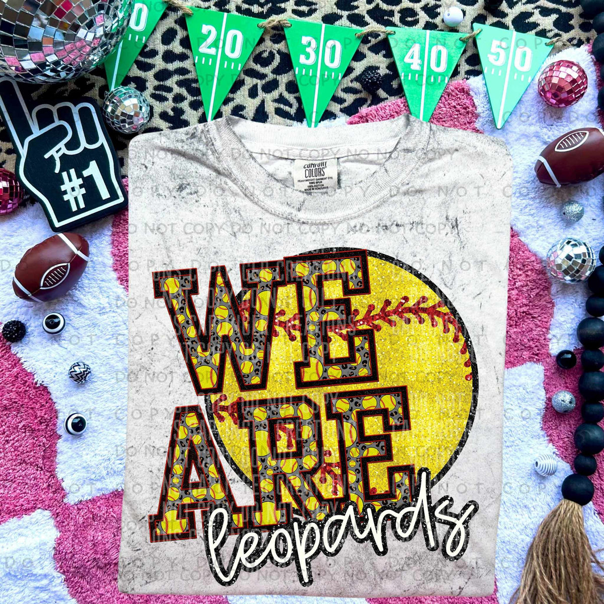 We are leopards softball (Caplinger) 79931 DTF transfer