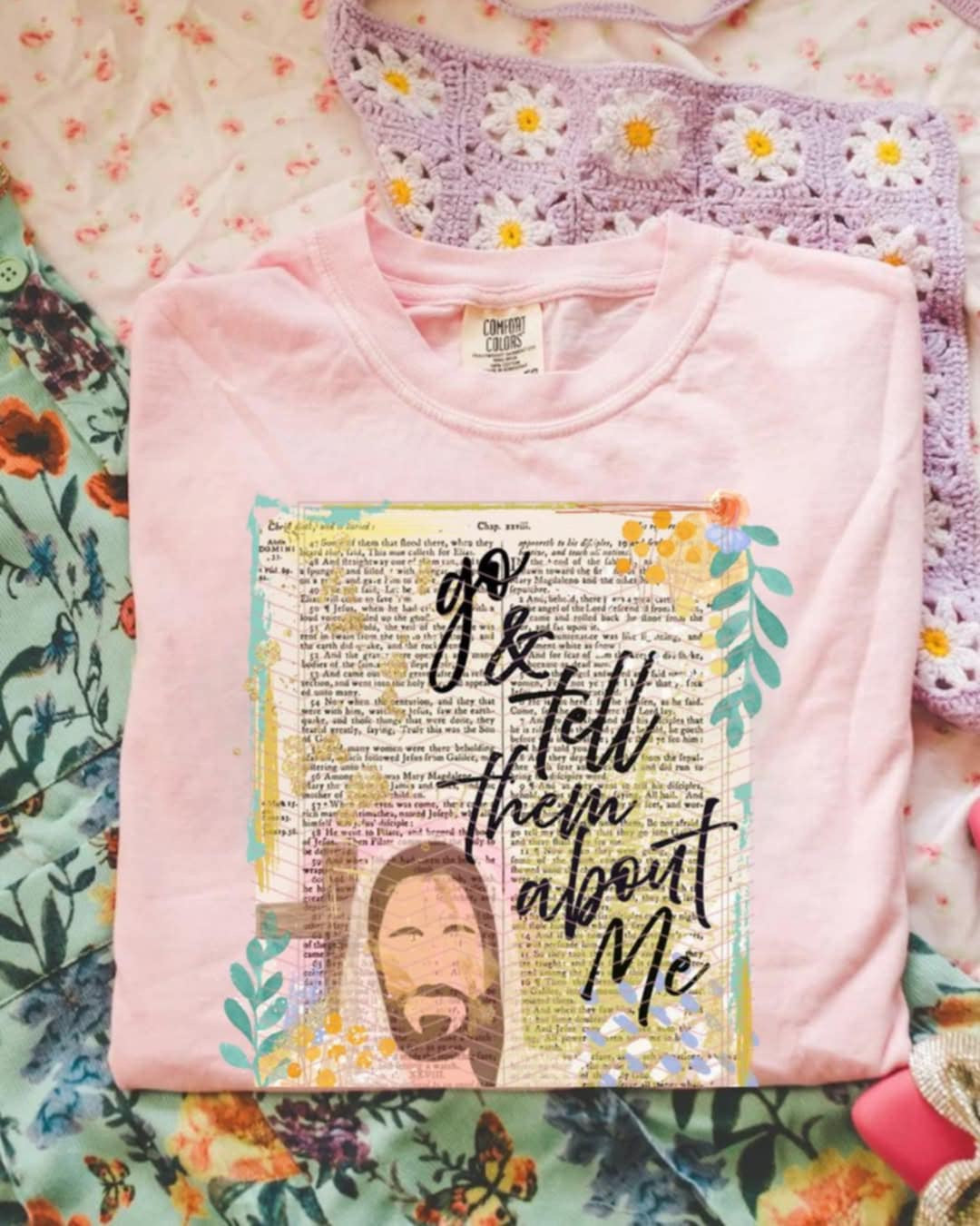 Go & tell them about me 96451 DTF transfer