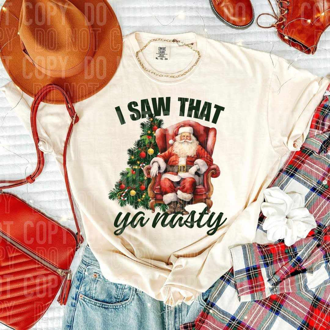 I saw that ya nasty (SBB) 70217 DTF transfer