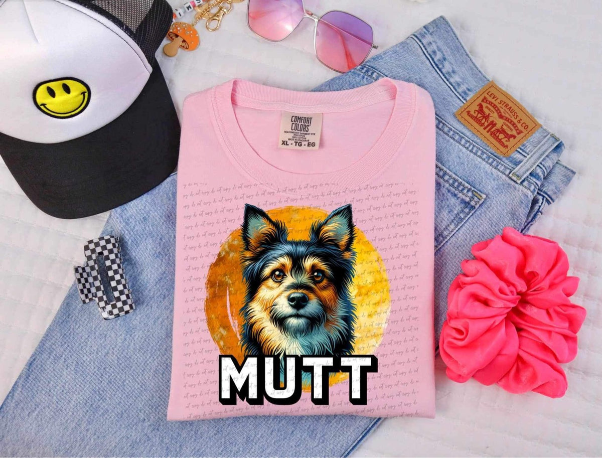 Mutt DTF transfer 13921
