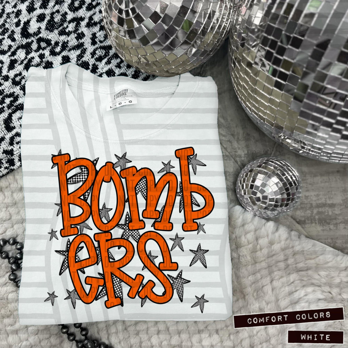 Orange Staggered Mascots (Caplinger)