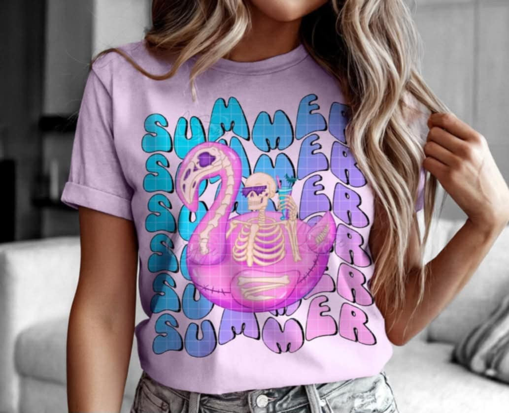 Summer stacked skellie 103986 DTF transfer