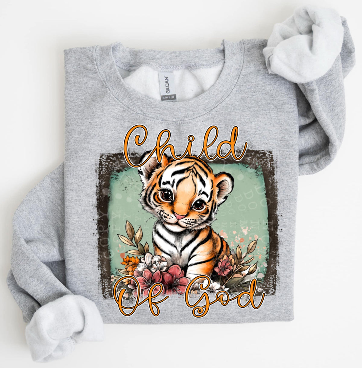 Child of god Tiger (C’s) 100475 DTF transfer