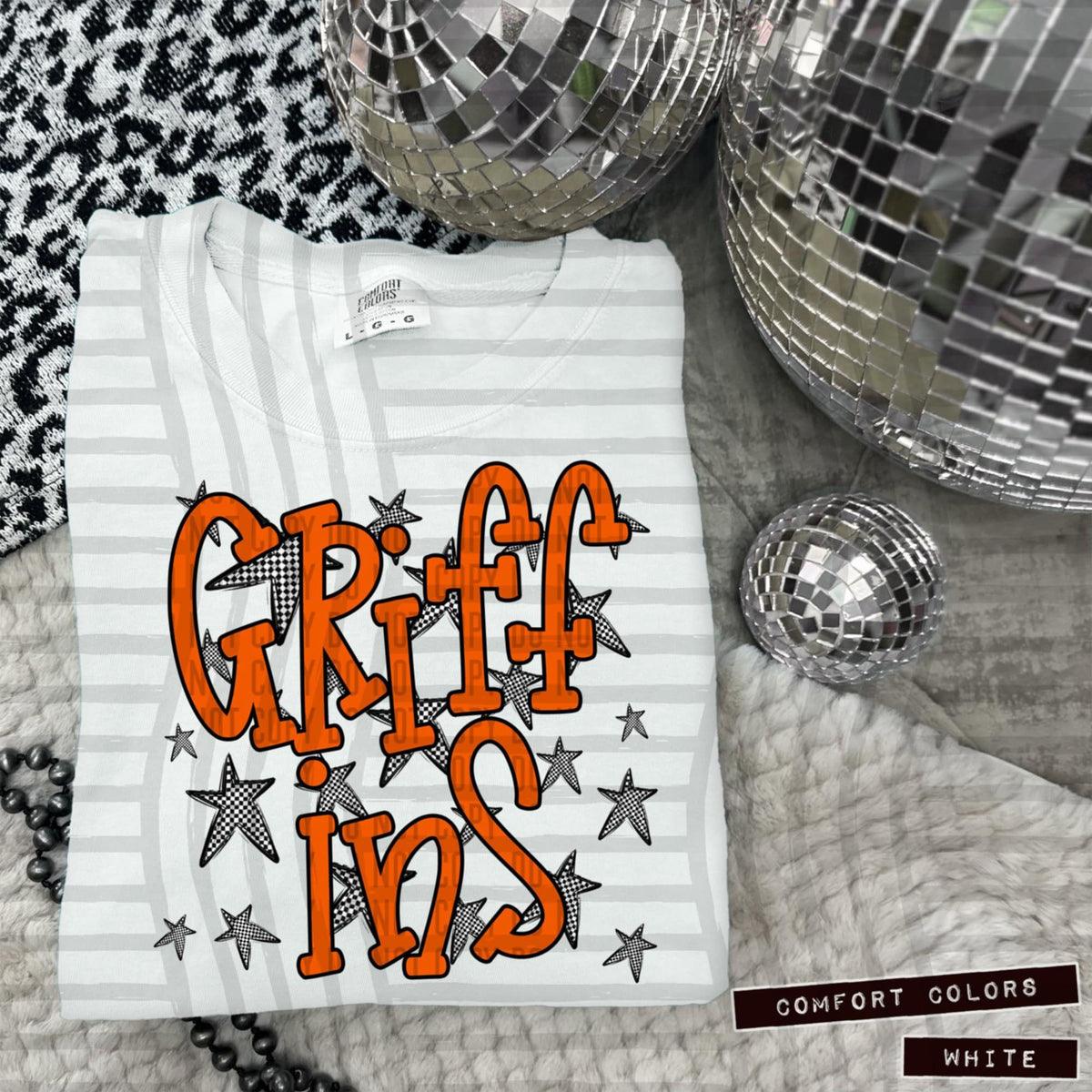 Orange Staggered Mascots (Caplinger)