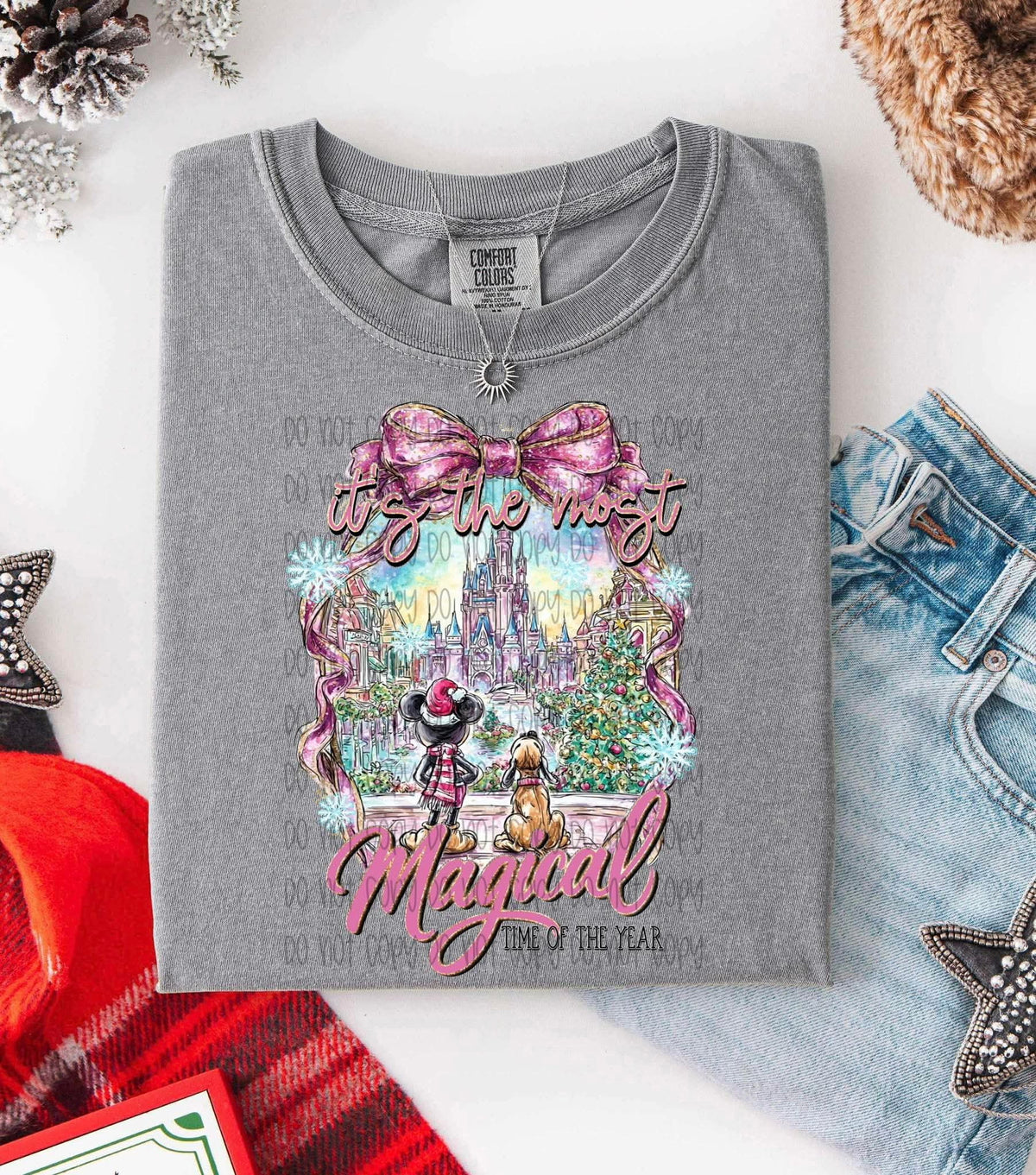 Magical time of the year mouse (SSD/renewed) DTF transfer