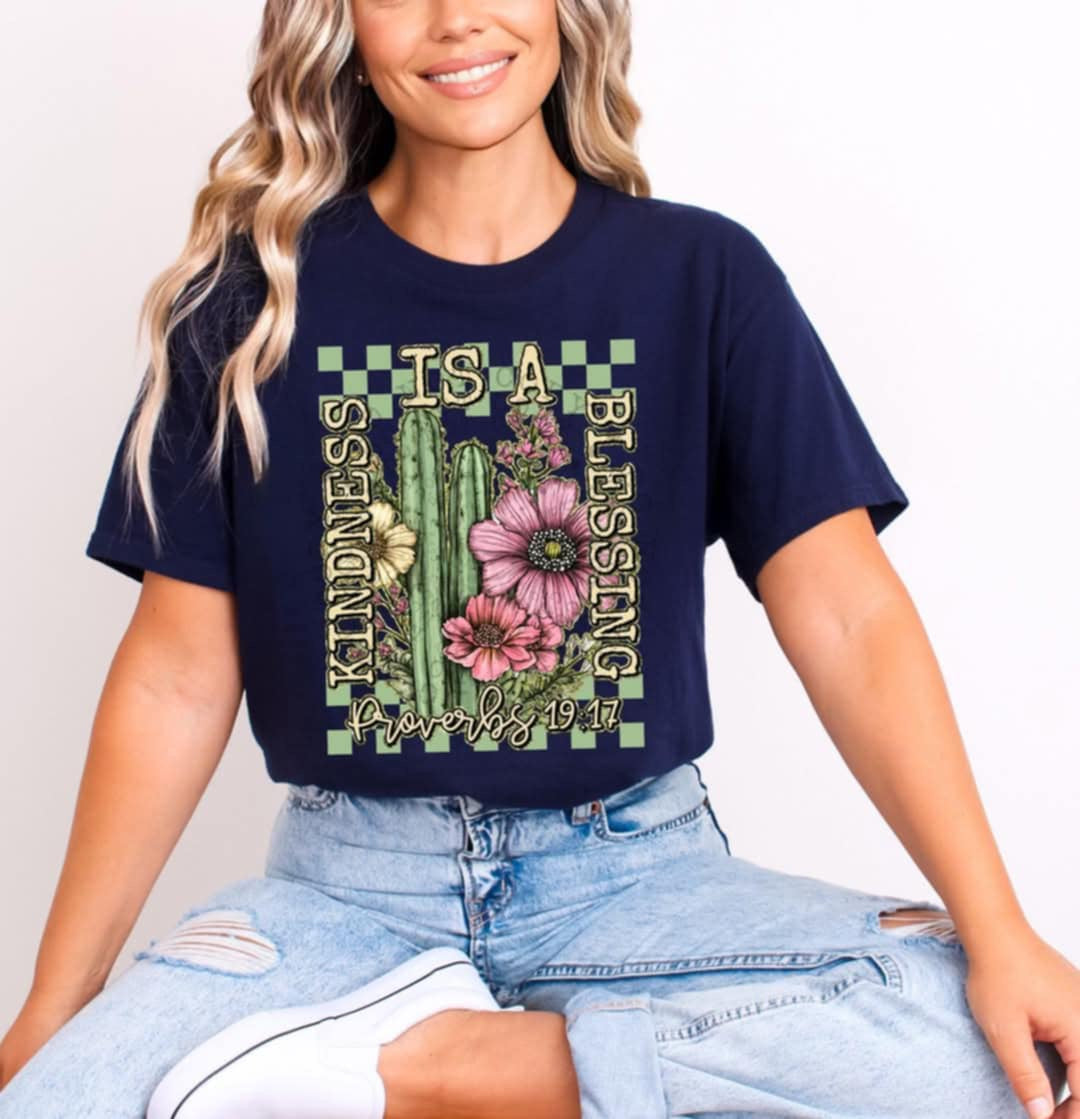 Kindness is a blessing (C’s) 96642 DTF transfer