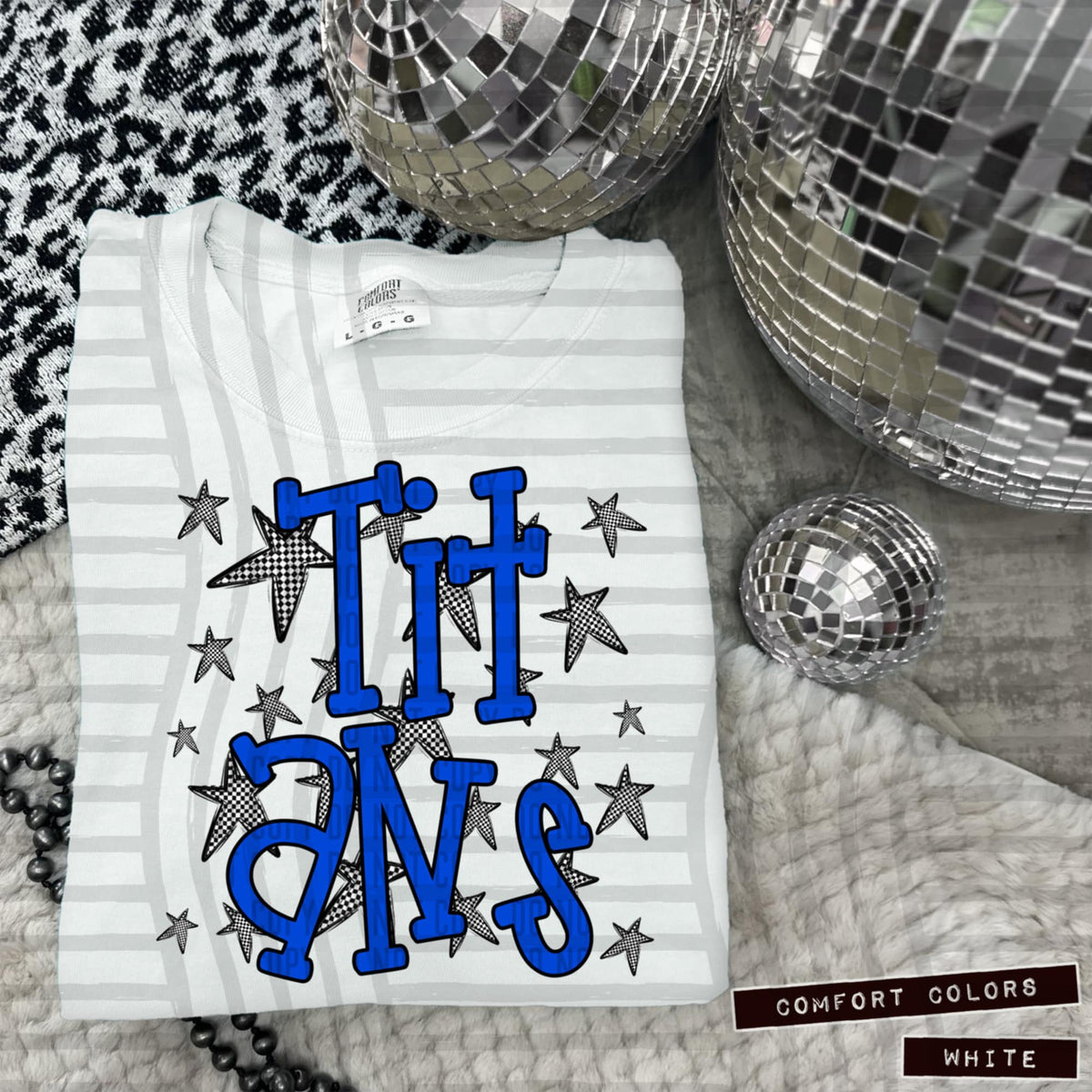 Blue Staggered Mascots (Caplinger)