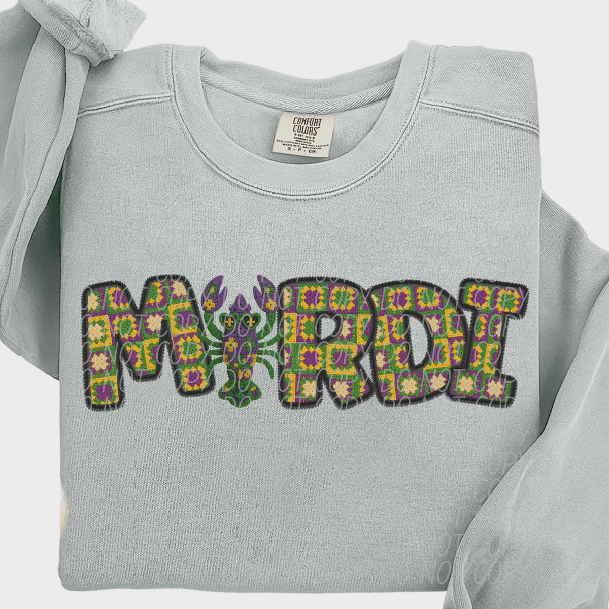 Mardi Crawfish (city) DTF Transfer