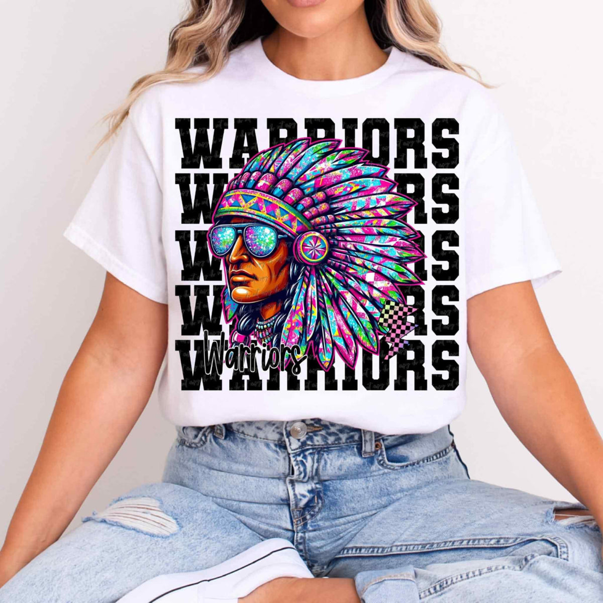 Warriors Stacked Exclusive (Virgo) 109055 DTF transfer