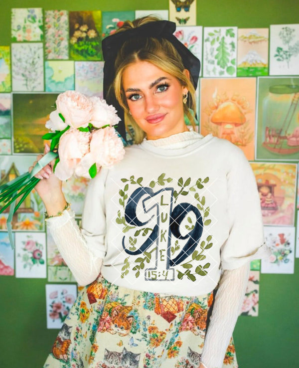 Luke 15:4 greenery DTF Transfer