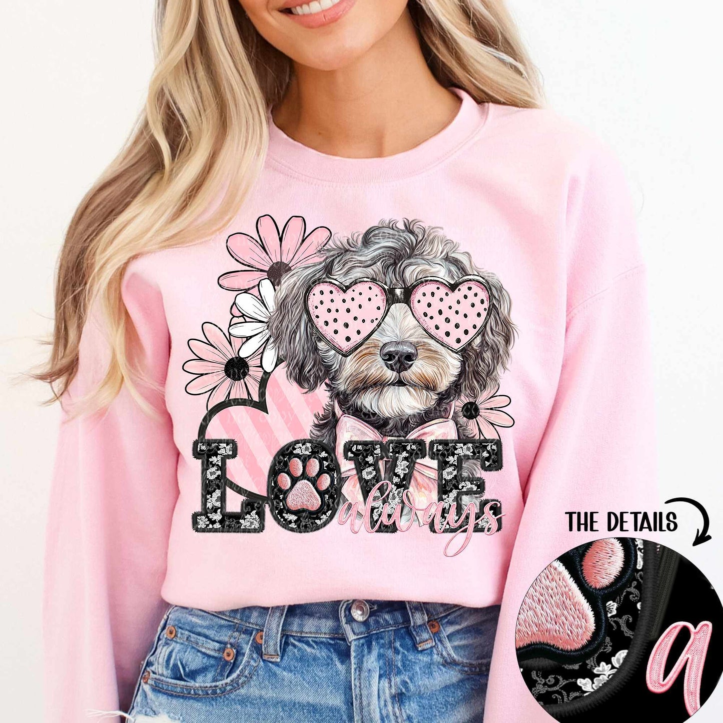 Love always Aussiepoodle (TTD) 80881 DTF transfer