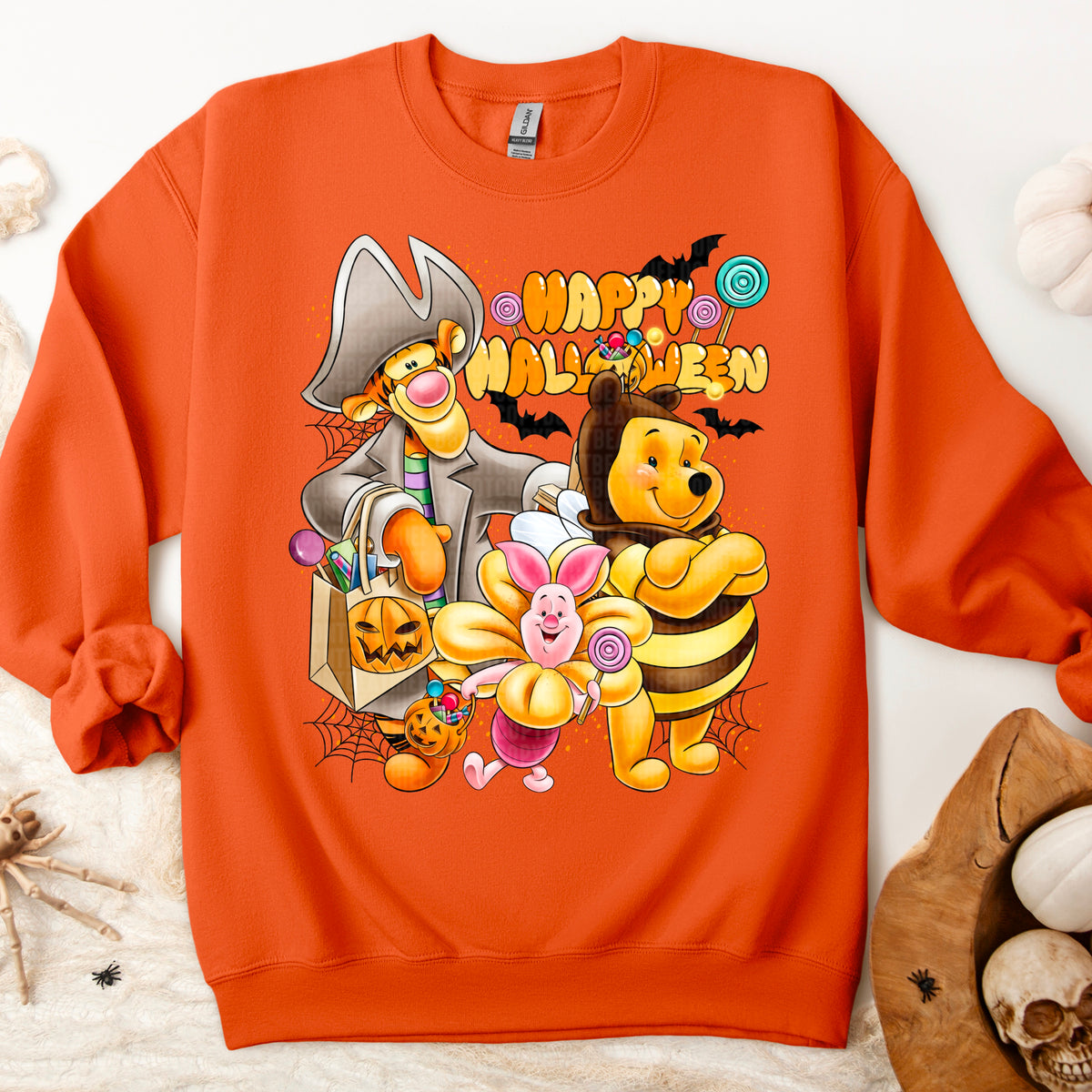 Happy Halloween Bear 113323 DTF transfer