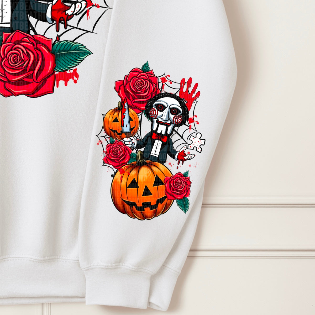 Puppet Pumpkin Rose SLEEVE 113241 DTF transfer