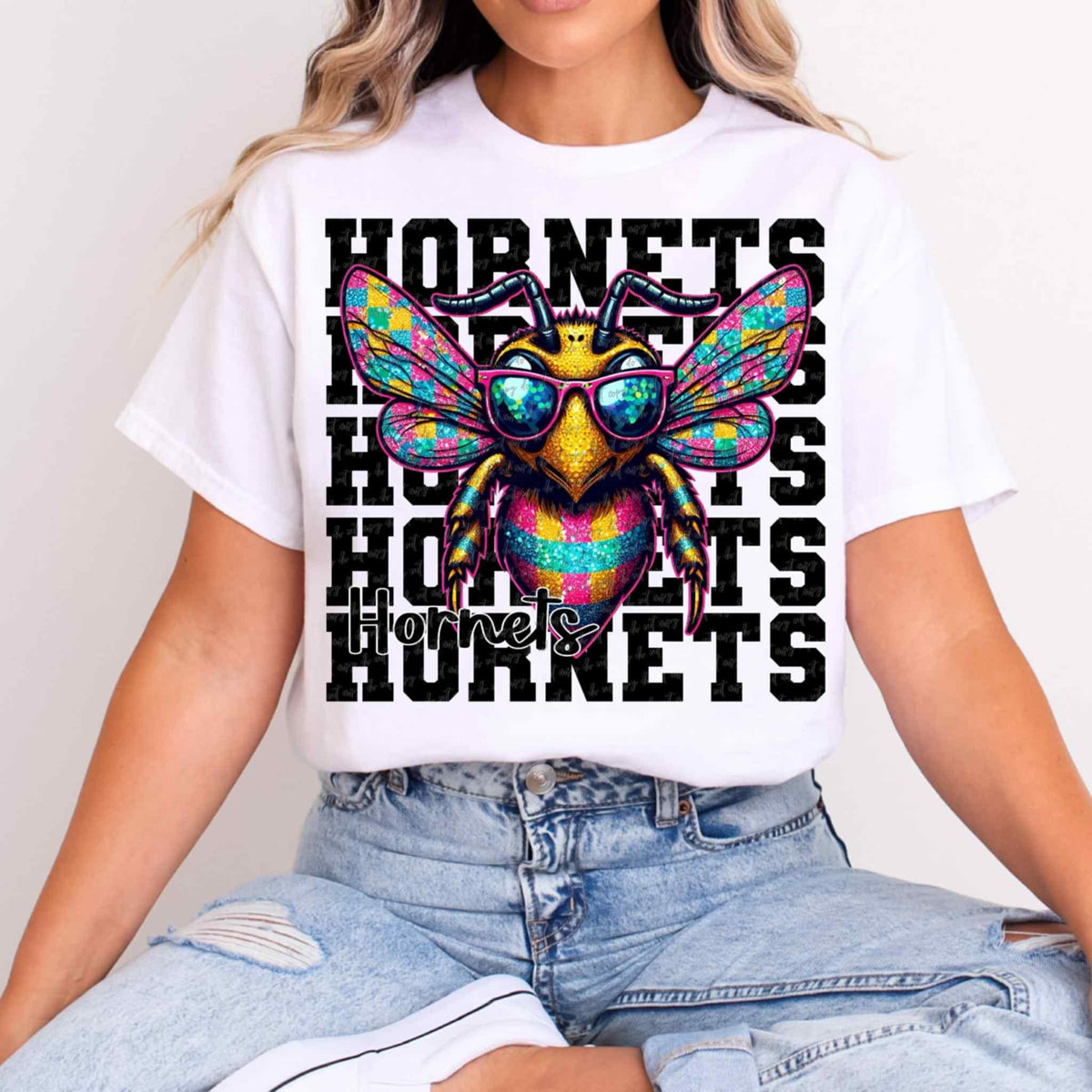 Hornets Stacked Exclusive (Virgo) 109040 DTF transfer