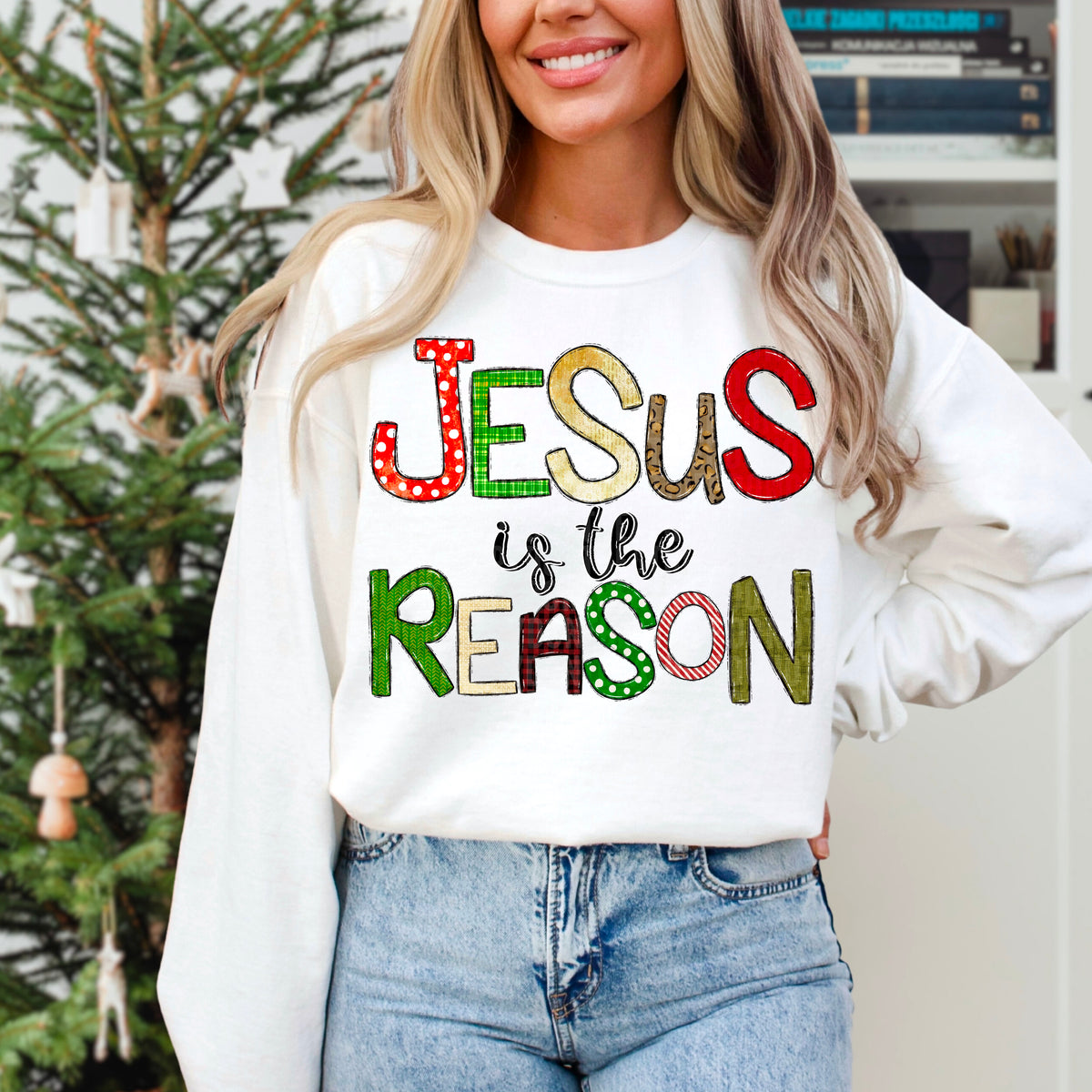 Jesus is the reason 103577 DTF transfer