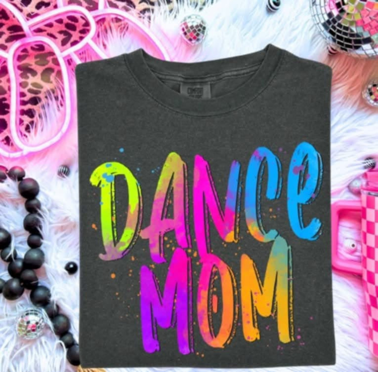 Dance neon splash (S&G) 100424 DTF transfer