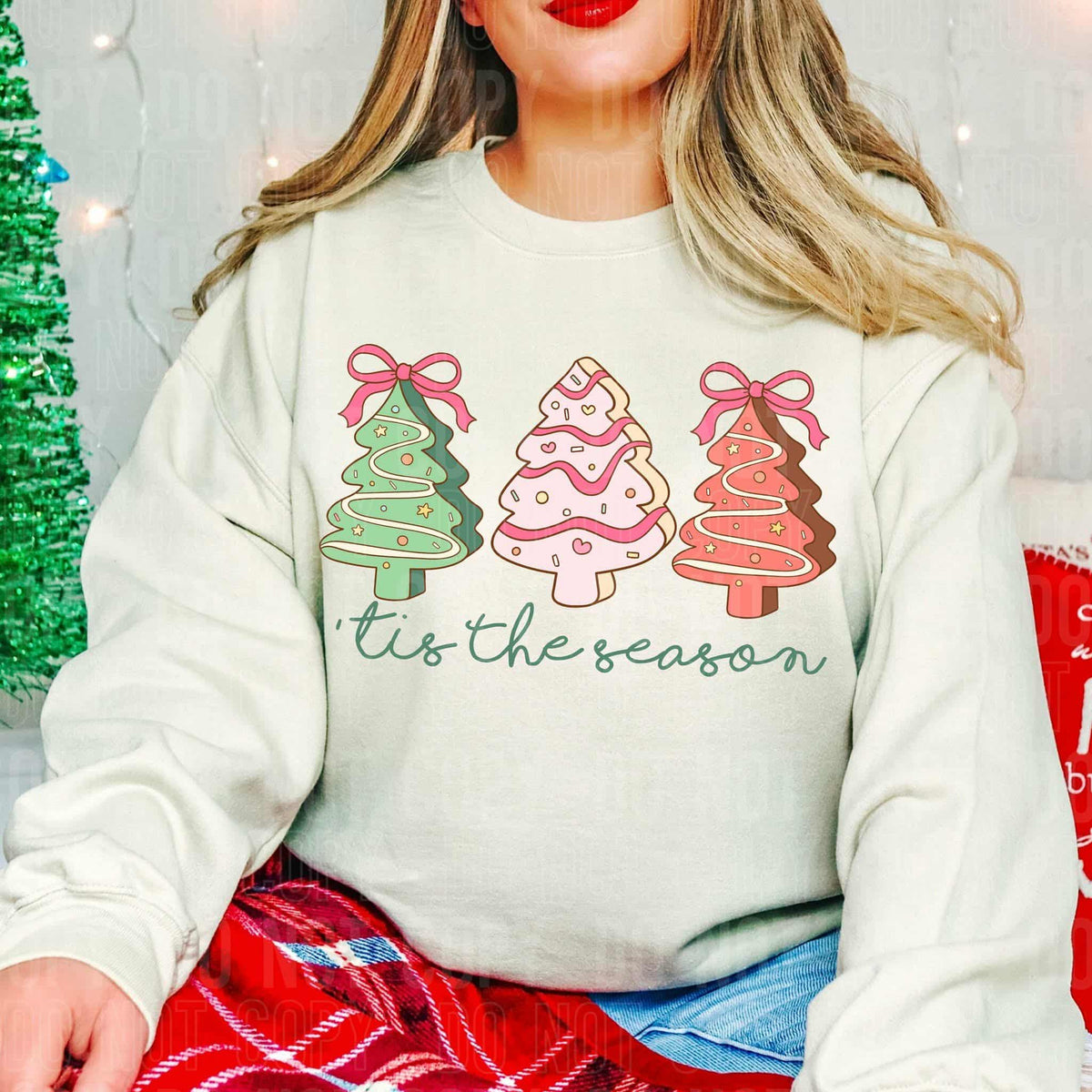 Tis the season tree cakes SBB DTF transfer