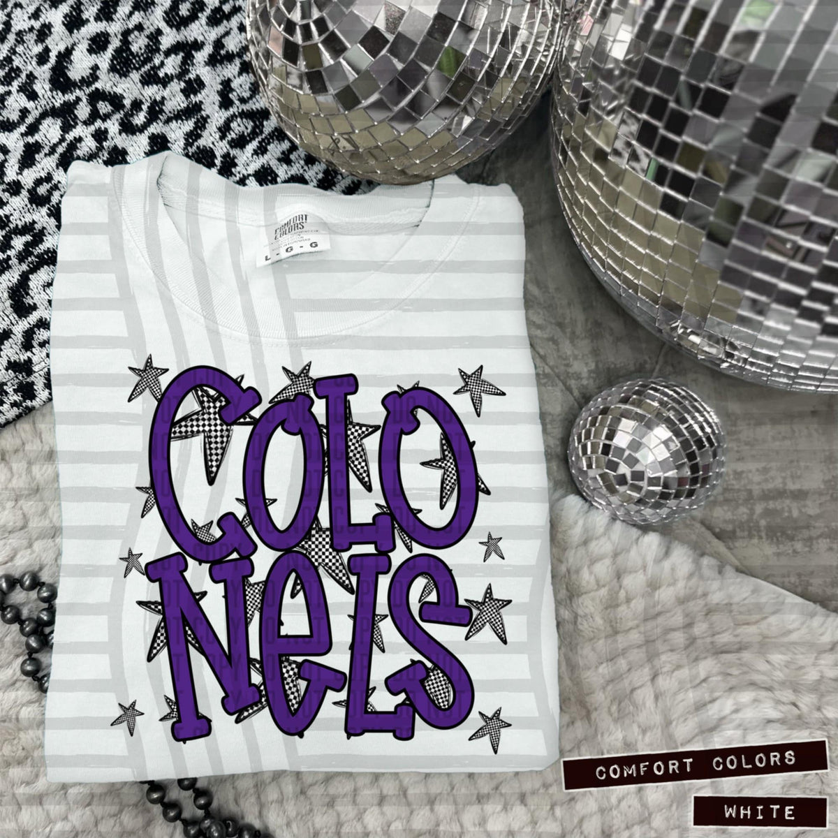 Purple Staggered Mascots (Caplinger)