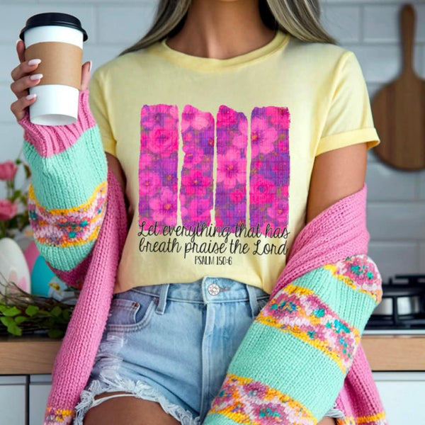 Let all that has breath praise the lord (SDD) 99829 DTF transfer