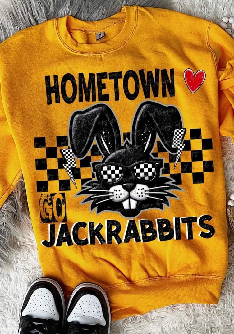Hometown jackrabbits (VIRGO) 55674 DTF transfer
