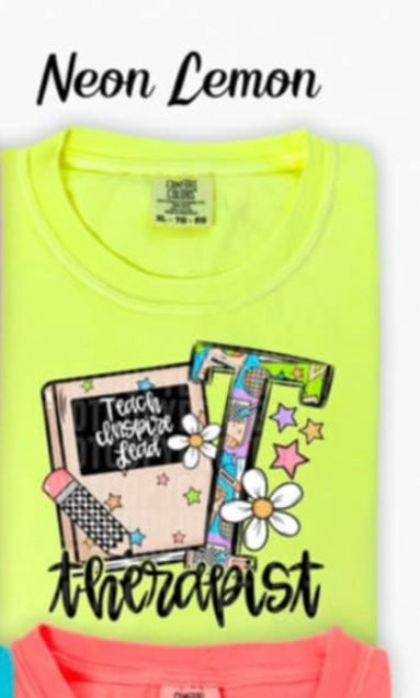 T therapist school notebook (SDD) 98690 DTF transfer