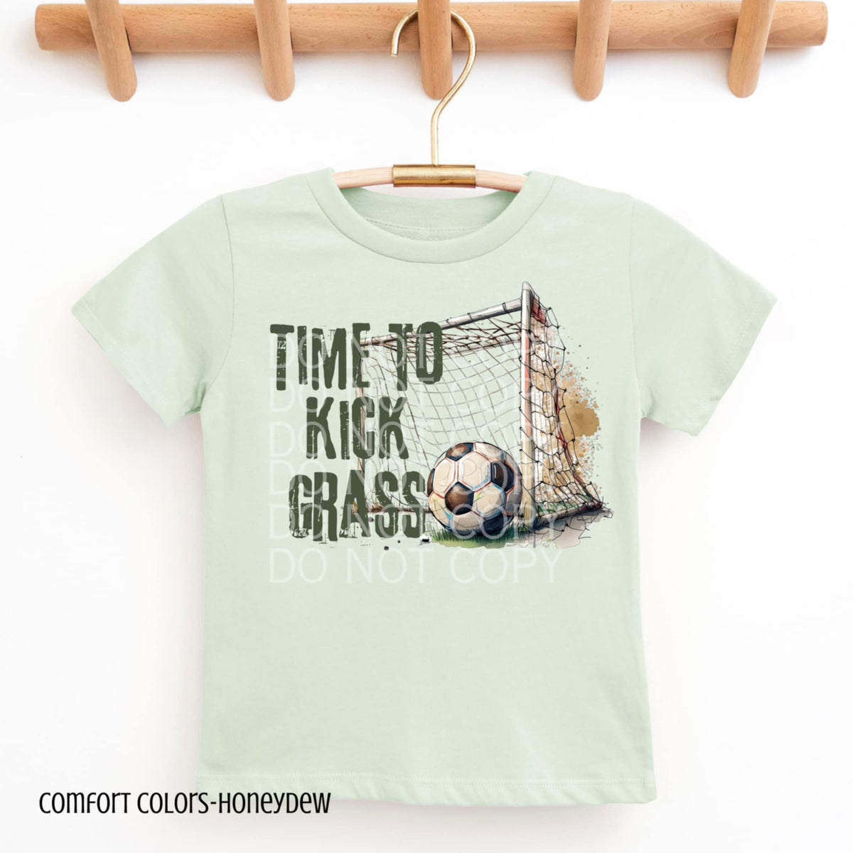 Time to kick grass (CSG) 94152 DTF transfer