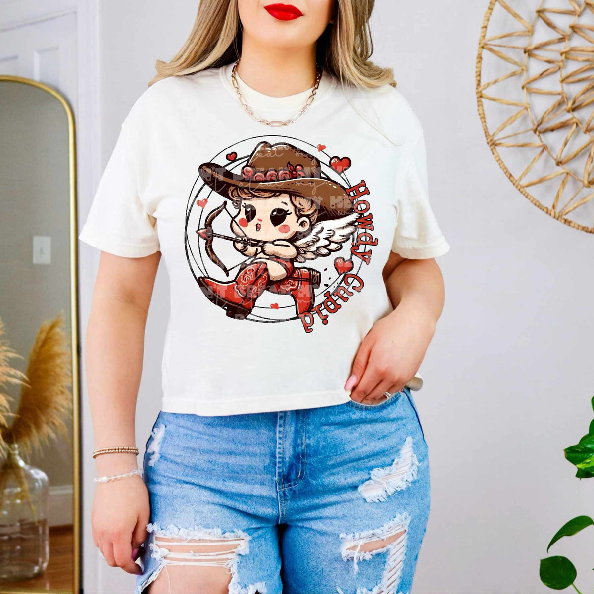 Howdy Cupid (LANE) 77564 DTF transfer