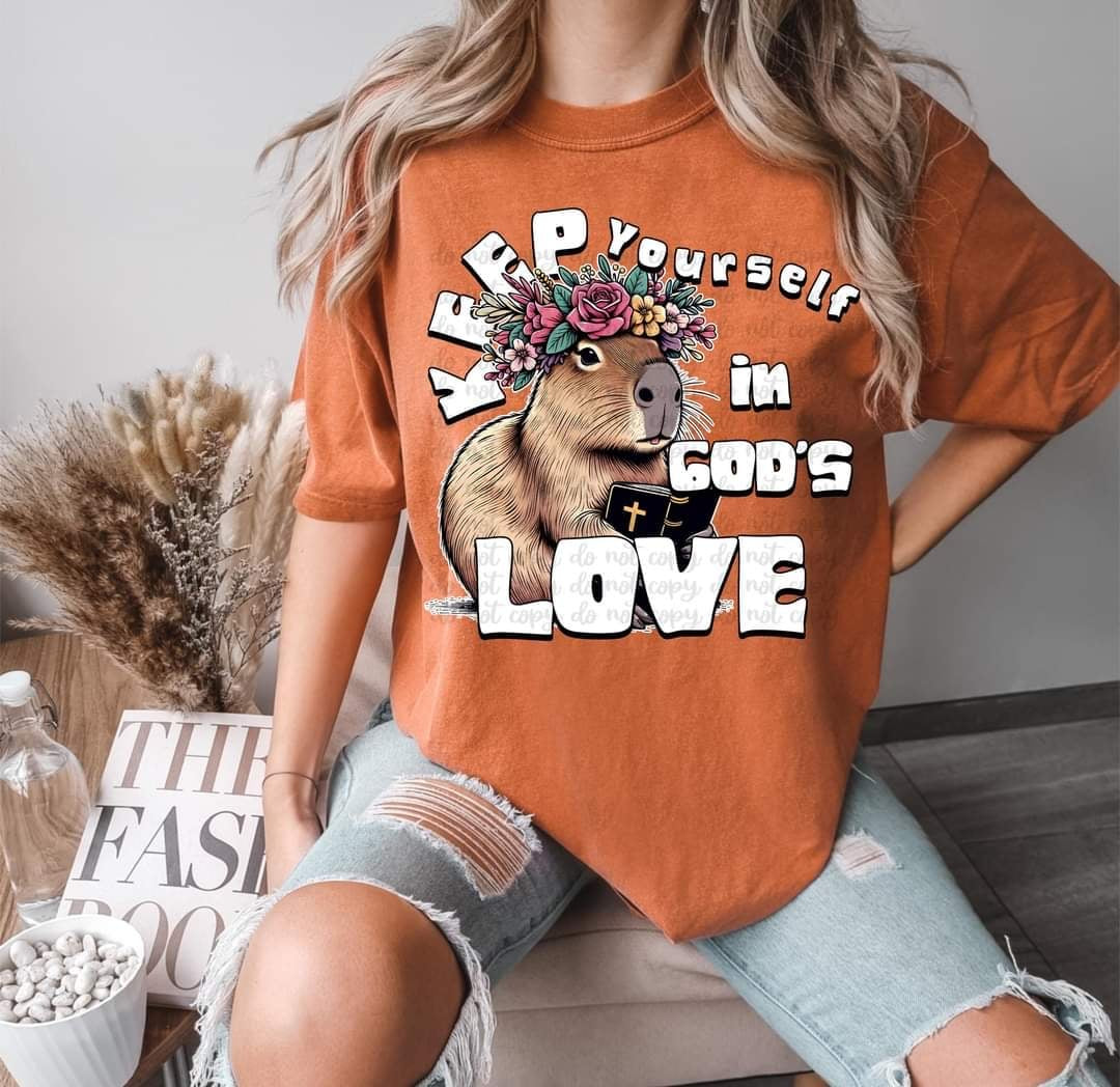 Keep yourself in gods love (C’s) 60194 DTF transfer