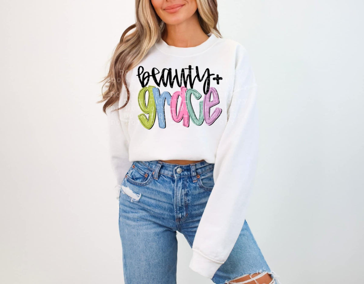 Beauty + grace (Bellab) 107316 DTF transfer