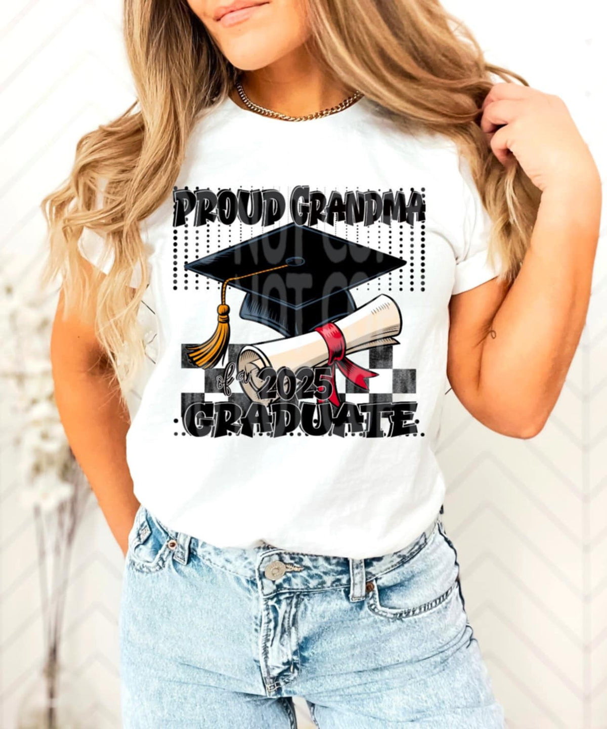 Proud grandma 2025 graduate (DD) 99815 DTF transfer