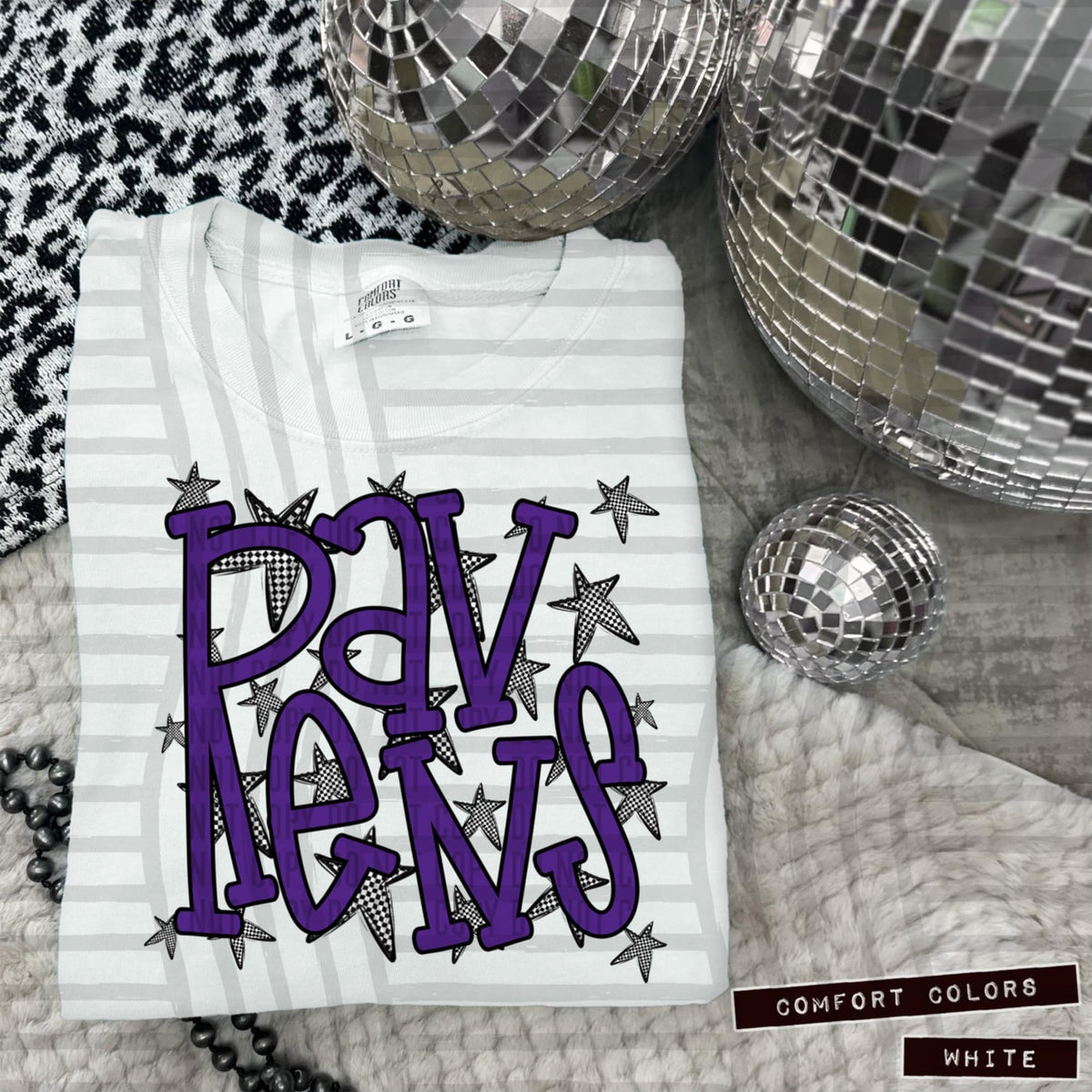 Purple Staggered Mascots (Caplinger)