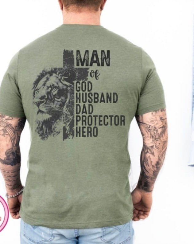 Man of god 87764 DTF transfer