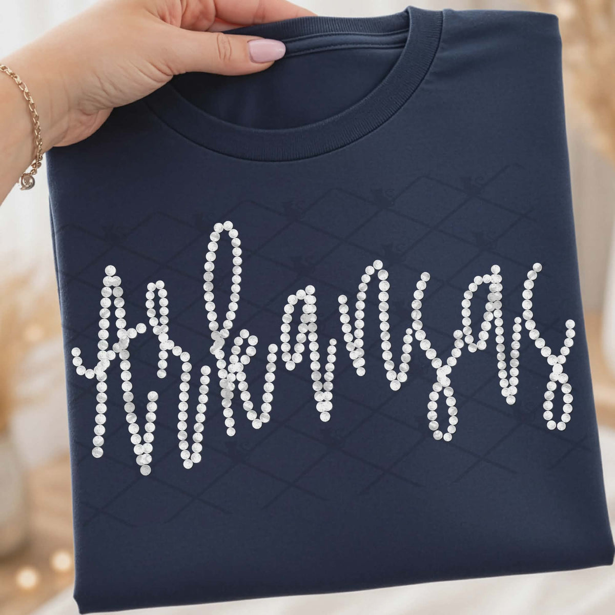 Arkansas faux beads (TTD) DTF Transfer