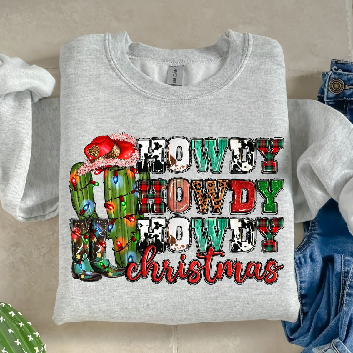 Howdy Howdy Howdy-38639-DTF transfer