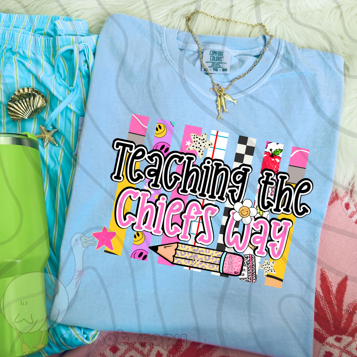 Teaching the chiefs way school stripes (DKD) DTF Transfer