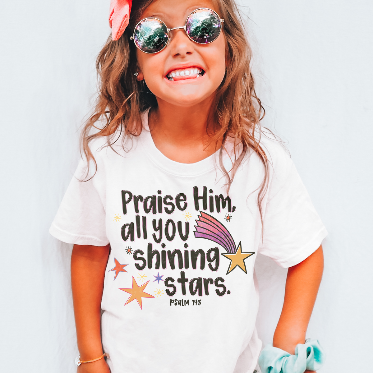 Praise him all you shining stars (EMD) DTF transfer