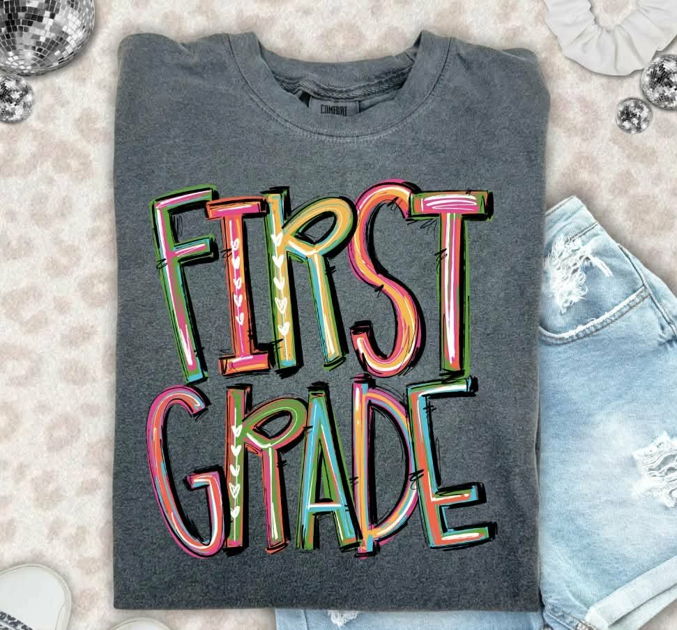 First grade pixie words (S&G) DTF Transfer
