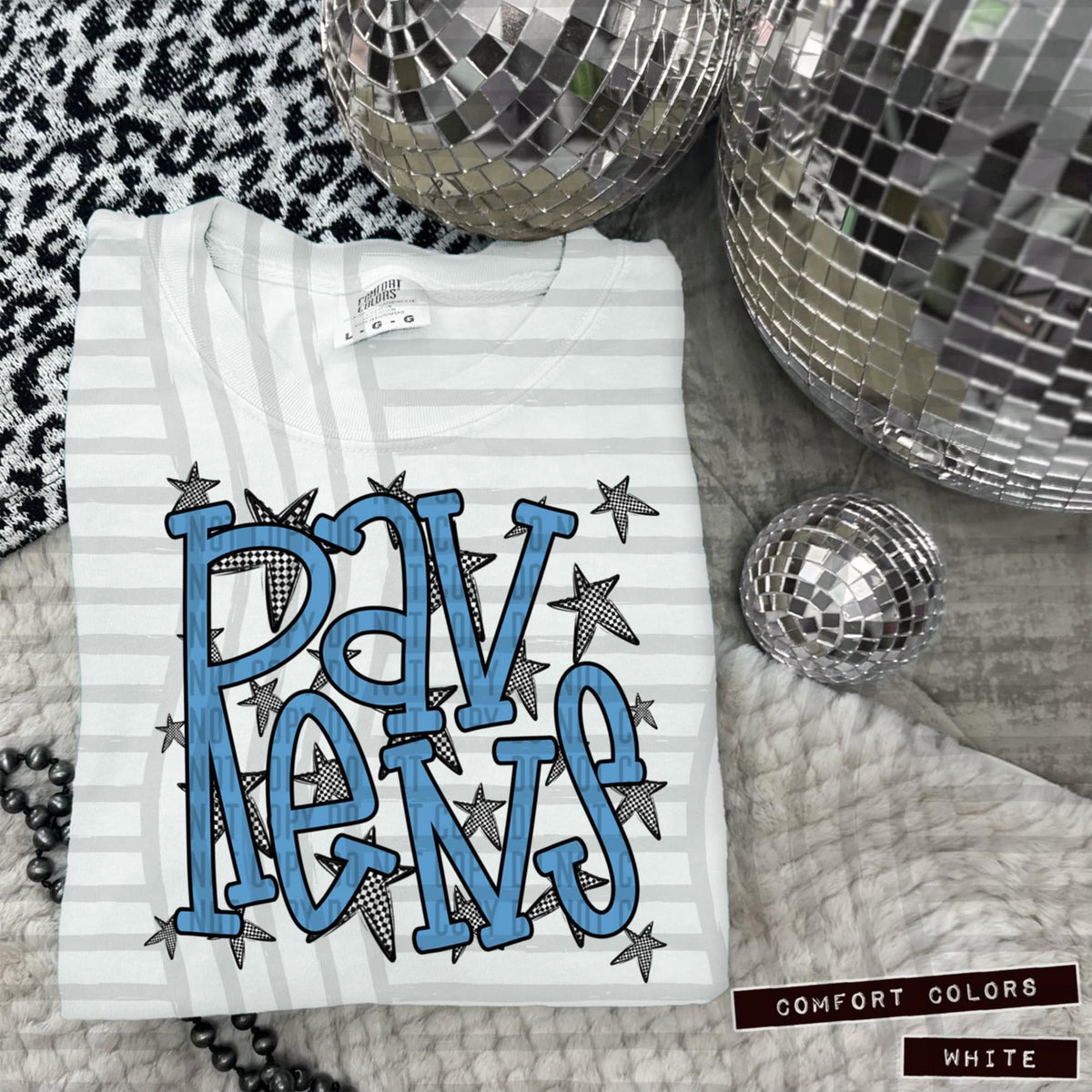 Col Blue Staggered Mascots (Caplinger)