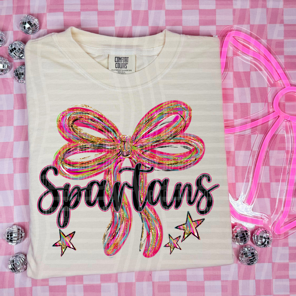 Spartans Whimsical Bow (caplinger) DTF transfer