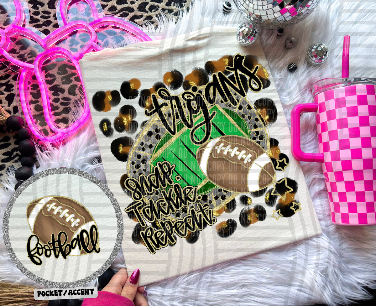 Snap Tackle Repeat Mascots POCKET NOT INCLUDED (Caplinger)