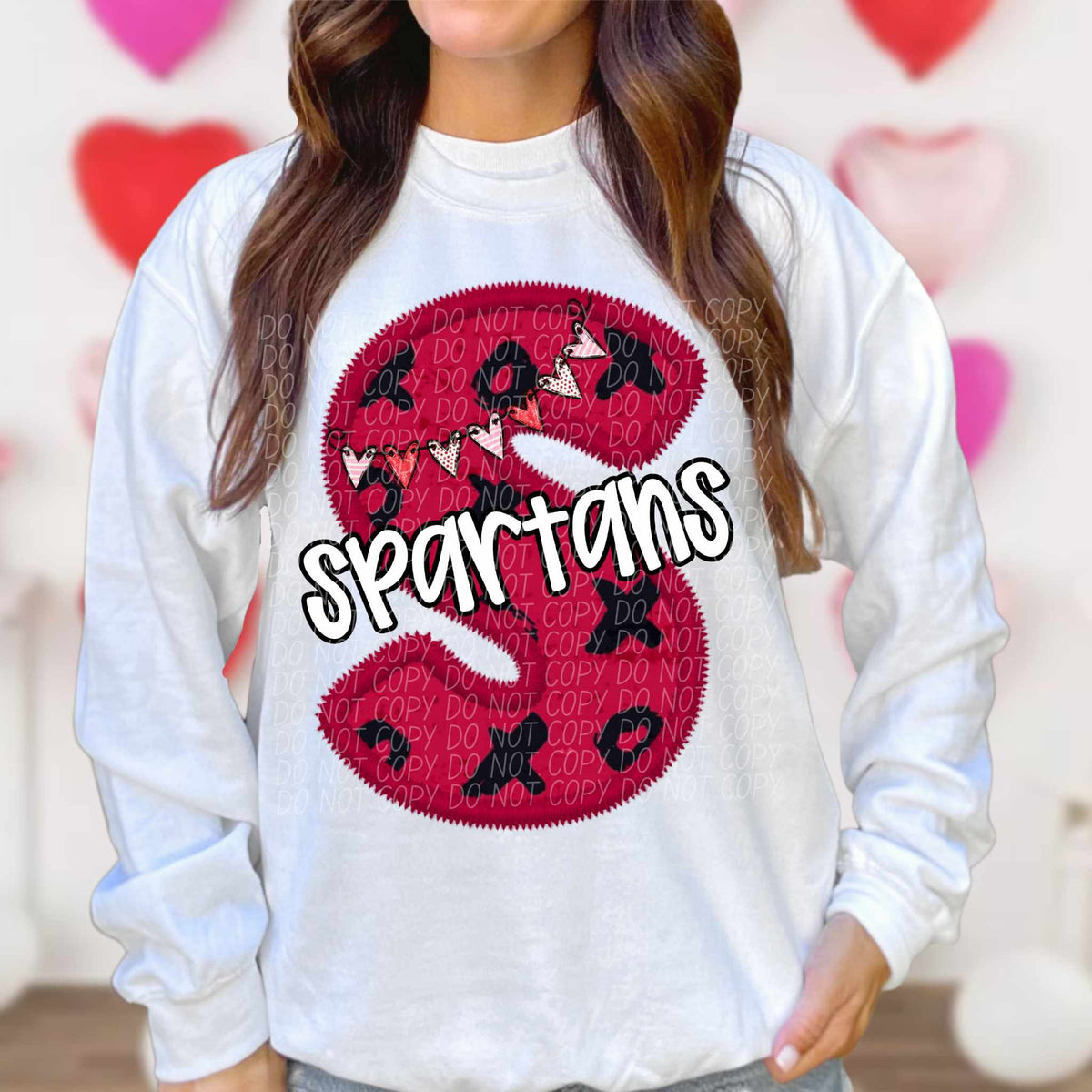 S Spartans valentine (CITY) 77939 DTF transfer