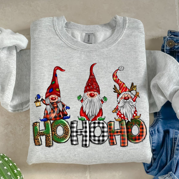 Ho Ho Ho Gnomes-38633-DTF transfer