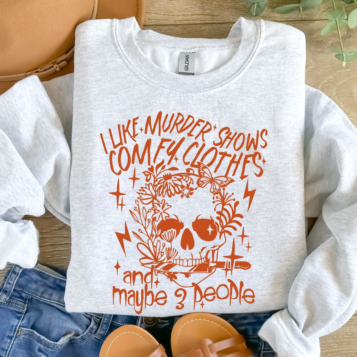 I Like Murders Shows Orange-38388-DTF transfer