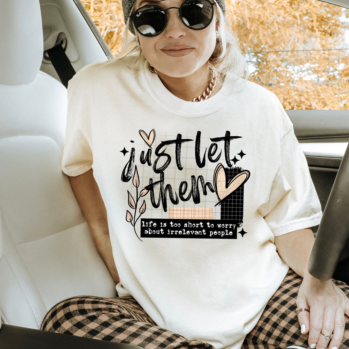 Just let them (black) CSC DTF Transfer